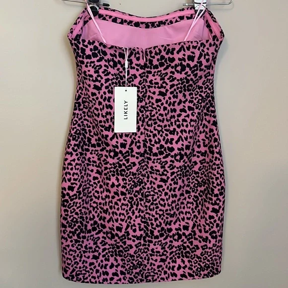 Likely Animal Print Tube Dress - Picture 3 of 10